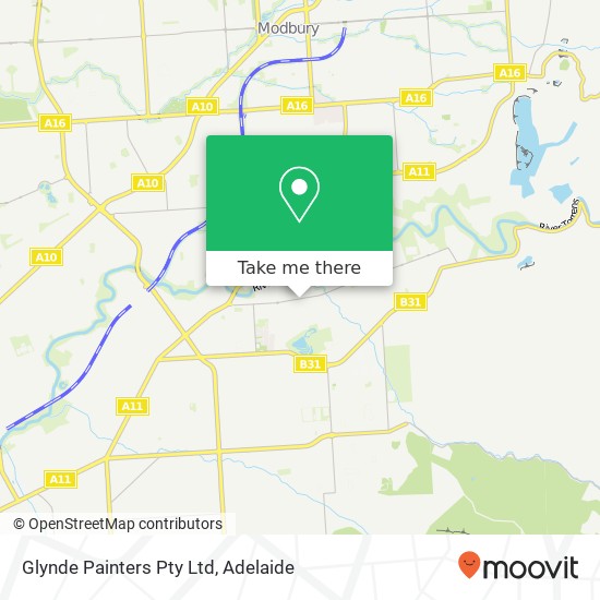 Glynde Painters Pty Ltd map