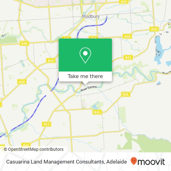 Casuarina Land Management Consultants map