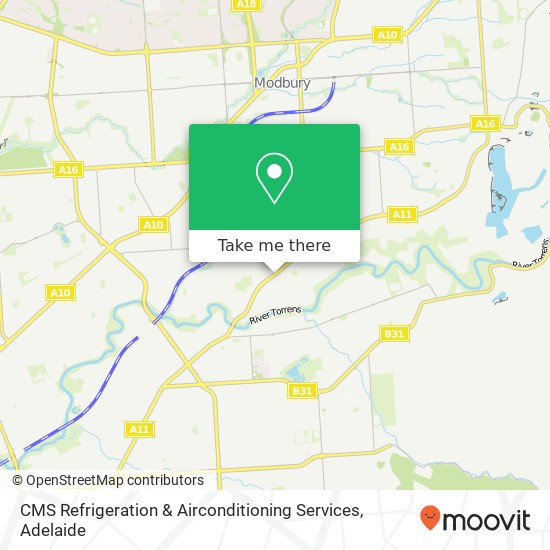 CMS Refrigeration & Airconditioning Services map