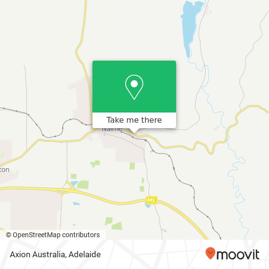 Mapa Axion Australia