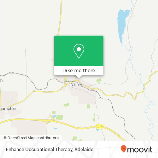 Enhance Occupational Therapy map