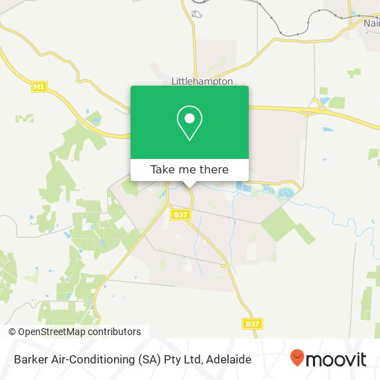 Barker Air-Conditioning (SA) Pty Ltd map