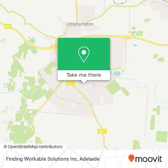 Finding Workable Solutions Inc map