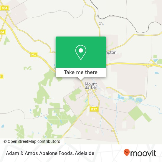 Adam & Amos Abalone Foods map