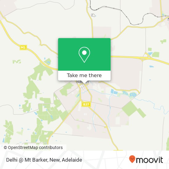 Mapa Delhi @ Mt Barker, New