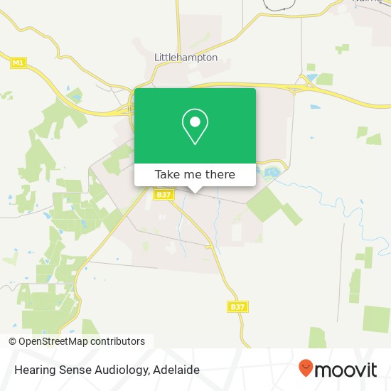 Hearing Sense Audiology map