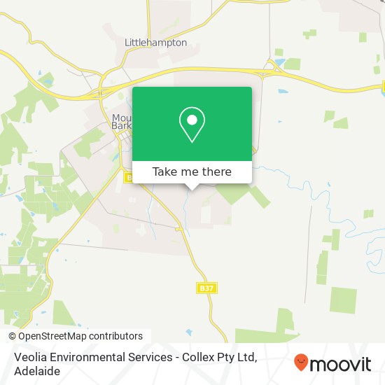 Veolia Environmental Services - Collex Pty Ltd map