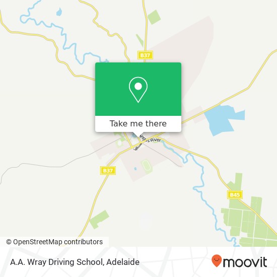 Mapa A.A. Wray Driving School