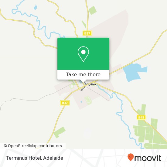 Terminus Hotel map