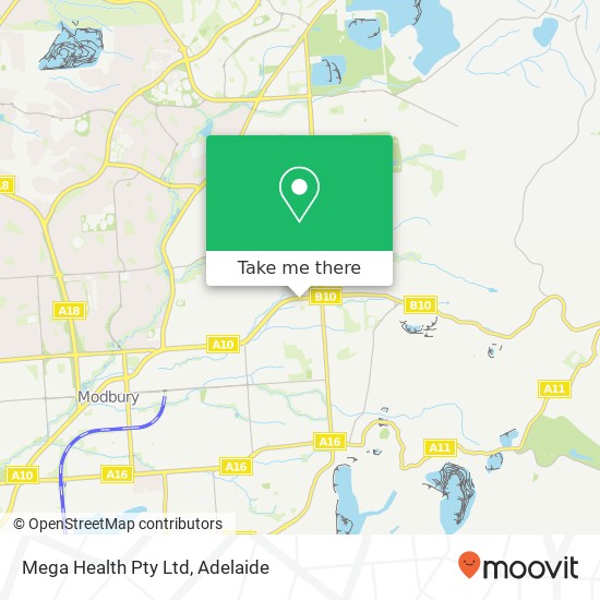 Mega Health Pty Ltd map