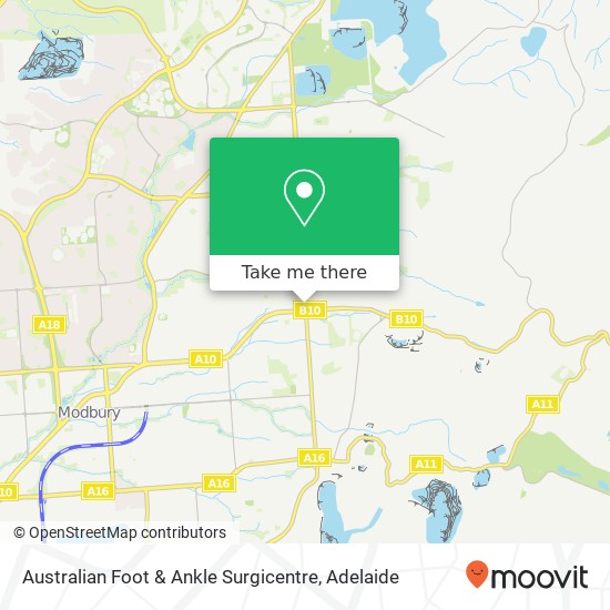 Australian Foot & Ankle Surgicentre map