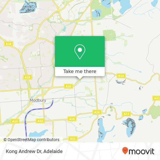 Kong Andrew Dr map