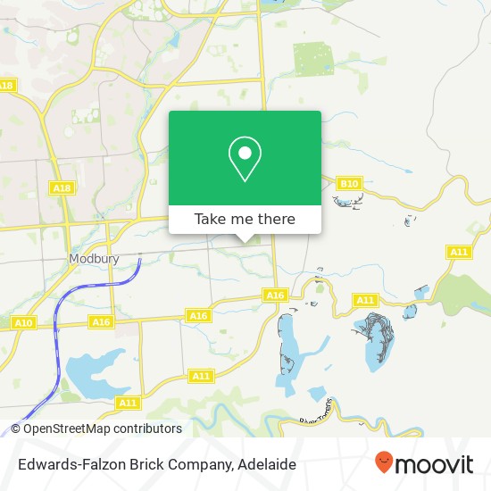 Edwards-Falzon Brick Company map