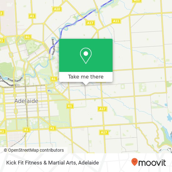 Kick Fit Fitness & Martial Arts map