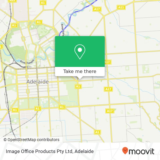 Image Office Products Pty Ltd map
