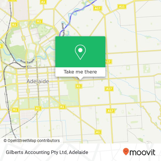 Gilberts Accounting Pty Ltd map