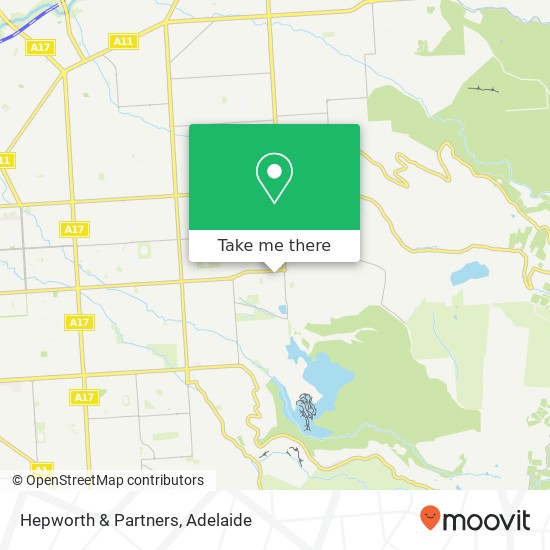 Mapa Hepworth & Partners