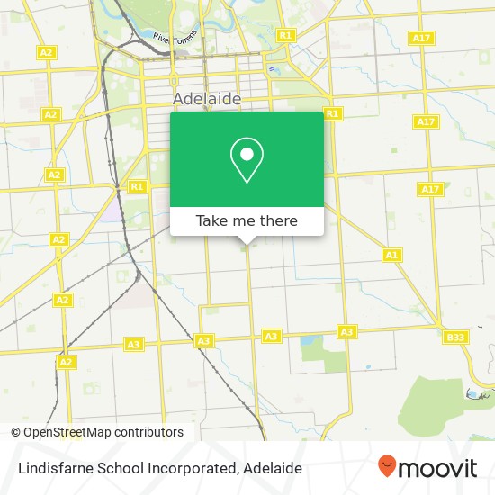 Lindisfarne School Incorporated map