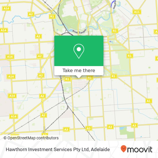 Hawthorn Investment Services Pty Ltd map