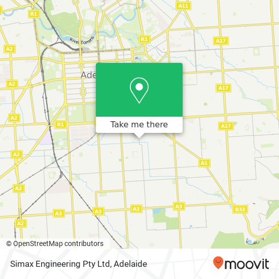 Simax Engineering Pty Ltd map