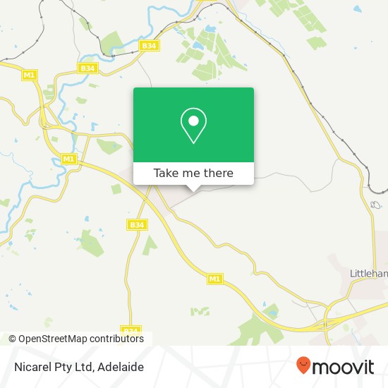 Nicarel Pty Ltd map