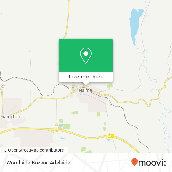 Woodside Bazaar map