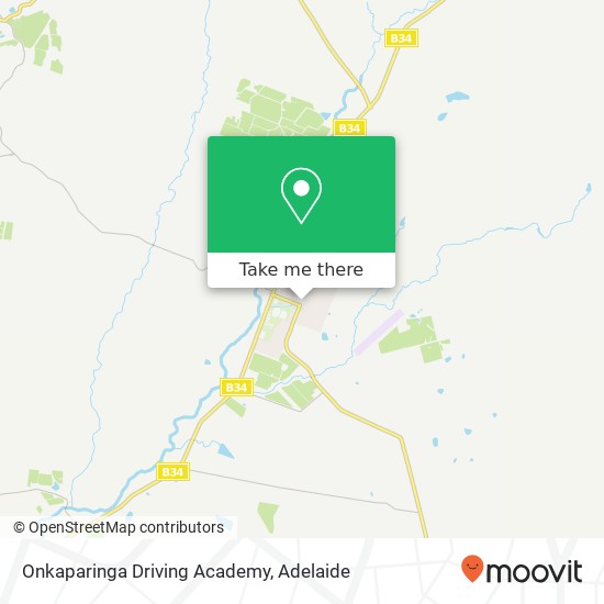 Mapa Onkaparinga Driving Academy