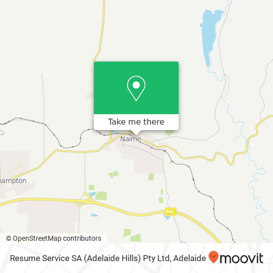 Resume Service SA (Adelaide Hills) Pty Ltd map