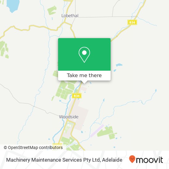 Machinery Maintenance Services Pty Ltd map