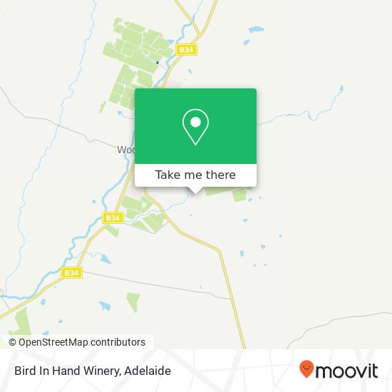 Mapa Bird In Hand Winery