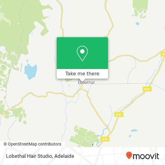 Lobethal Hair Studio map