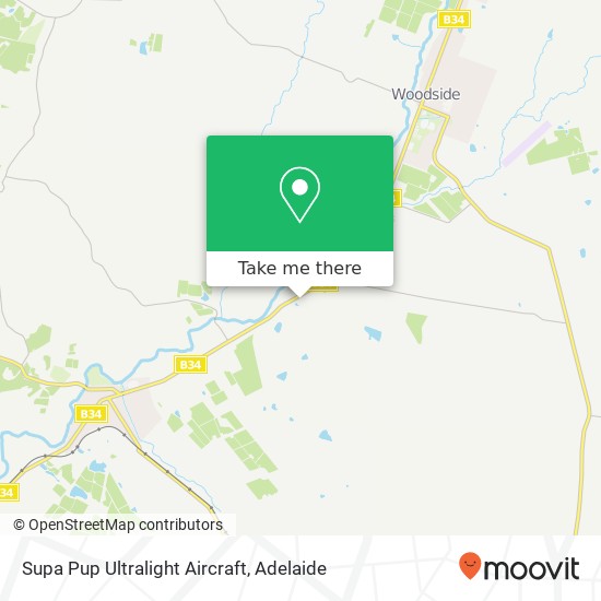 Supa Pup Ultralight Aircraft map
