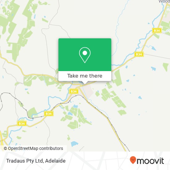 Tradaus Pty Ltd map