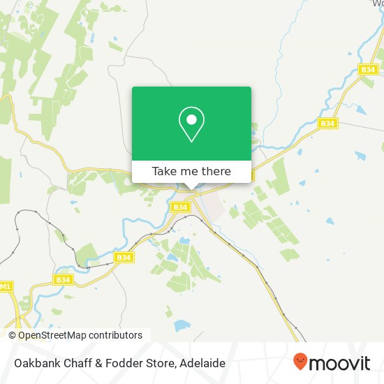 Oakbank Chaff & Fodder Store map