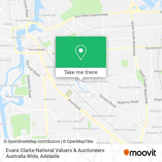 Mapa Evans Clarke National Valuers & Auctioneers Australia Wide