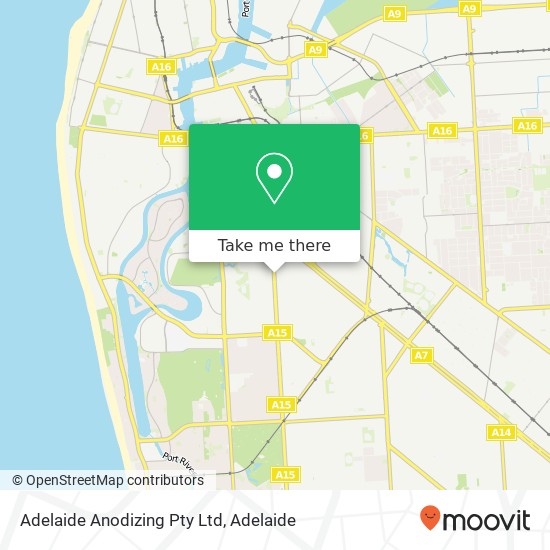 Adelaide Anodizing Pty Ltd map