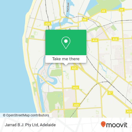 Jarrad B.J. Pty Ltd map