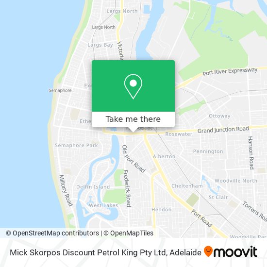 Mick Skorpos Discount Petrol King Pty Ltd map