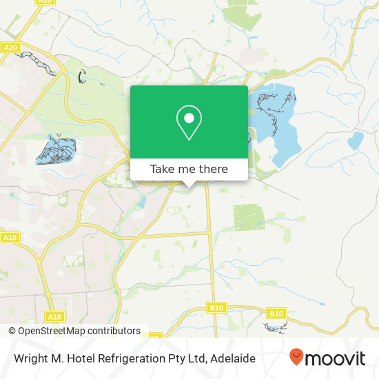 Wright M. Hotel Refrigeration Pty Ltd map