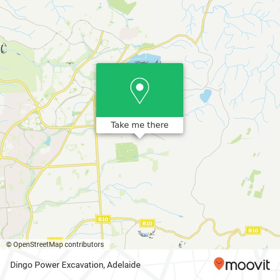 Dingo Power Excavation map