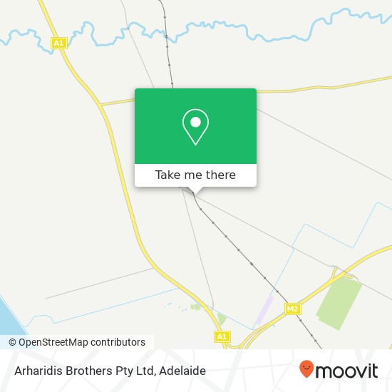 Arharidis Brothers Pty Ltd map