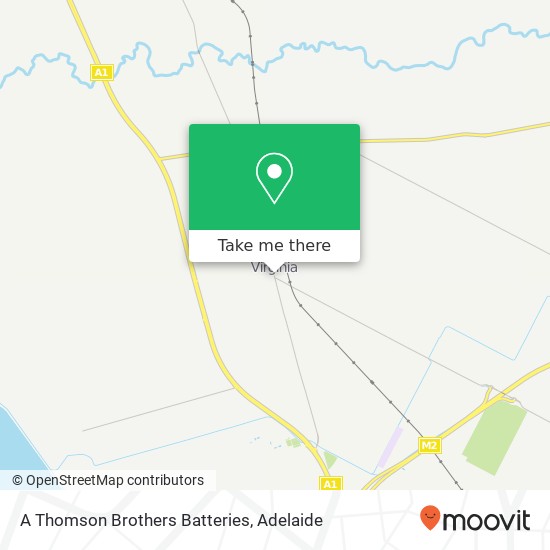 A Thomson Brothers Batteries map