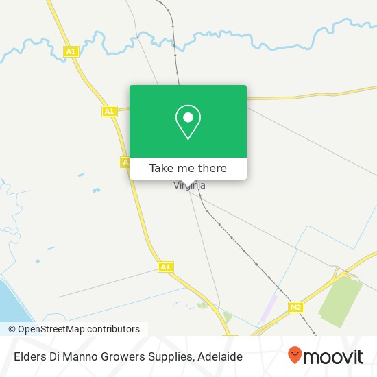 Mapa Elders Di Manno Growers Supplies