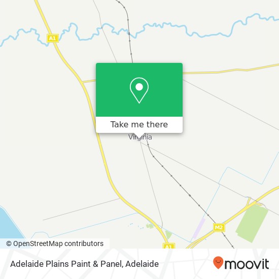 Adelaide Plains Paint & Panel map