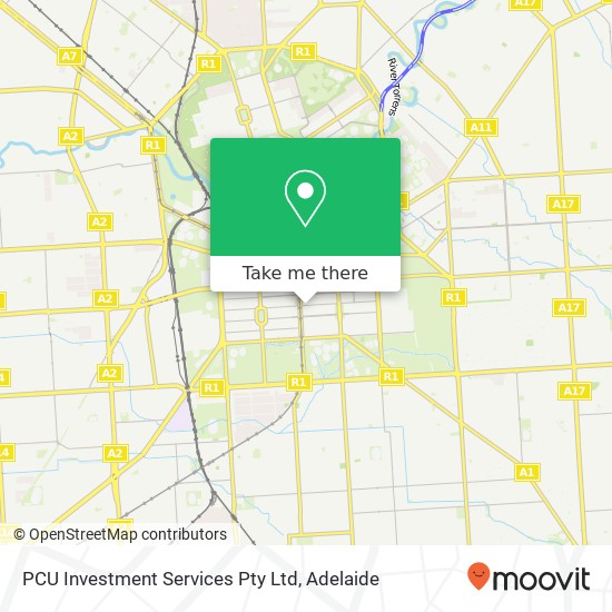 PCU Investment Services Pty Ltd map