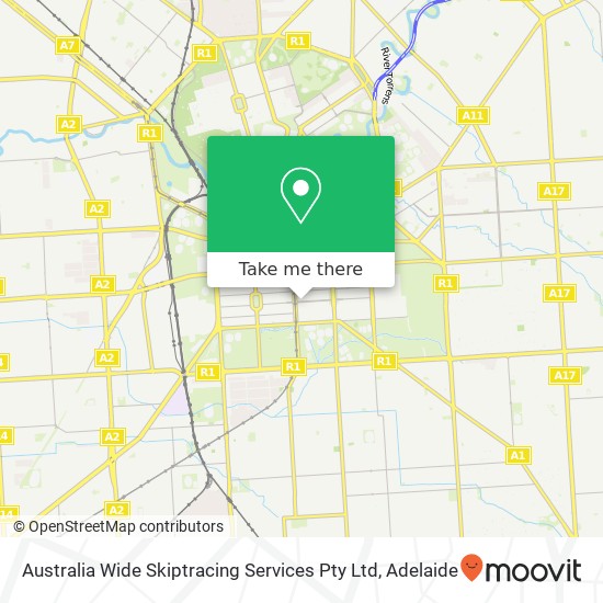 Australia Wide Skiptracing Services Pty Ltd map