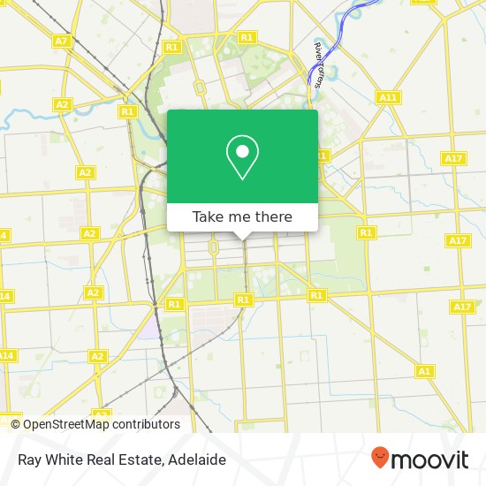 Ray White Real Estate map