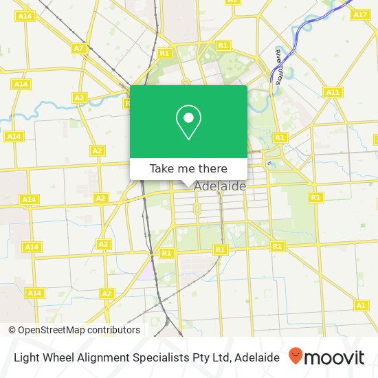 Light Wheel Alignment Specialists Pty Ltd map