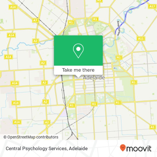 Mapa Central Psychology Services