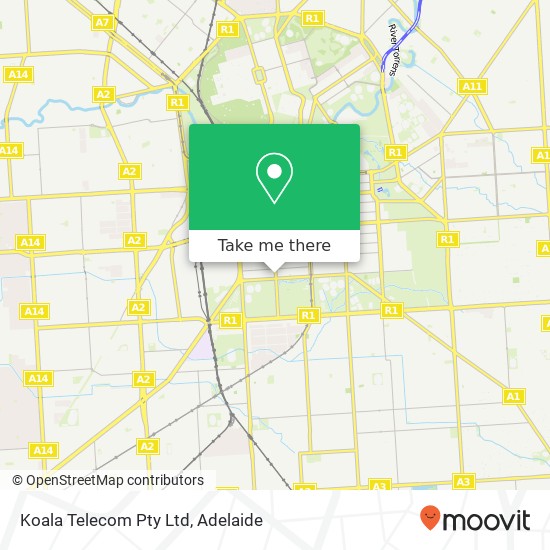 Mapa Koala Telecom Pty Ltd